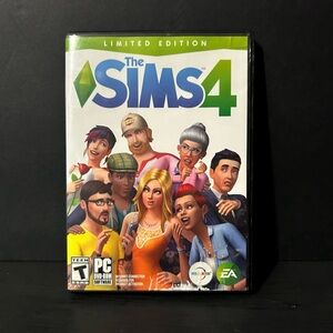2014 Limited Edition The Sims 4, 2 Disc, For PC, Good Condition